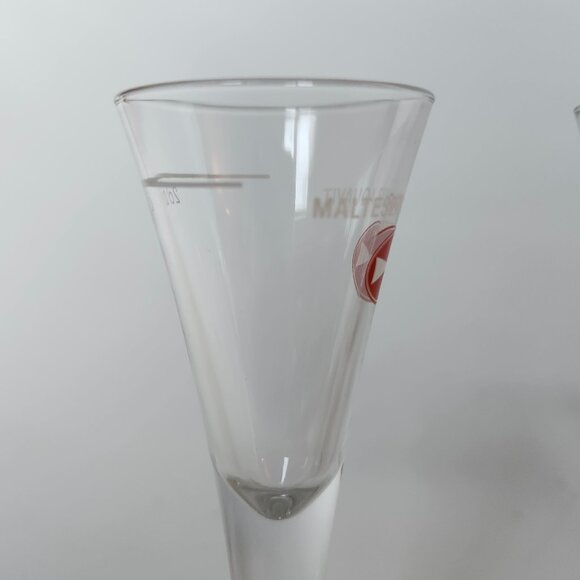 MALTESERKREUZ AQUAVIT 2cl RI Cordial CRYSTAL Shot Glass German Oktoberfest Lot 4 - Picture 8 of 10